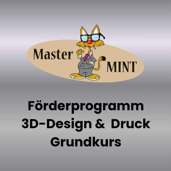 Förderprogramm 3D-Design & Druck Grundkurs